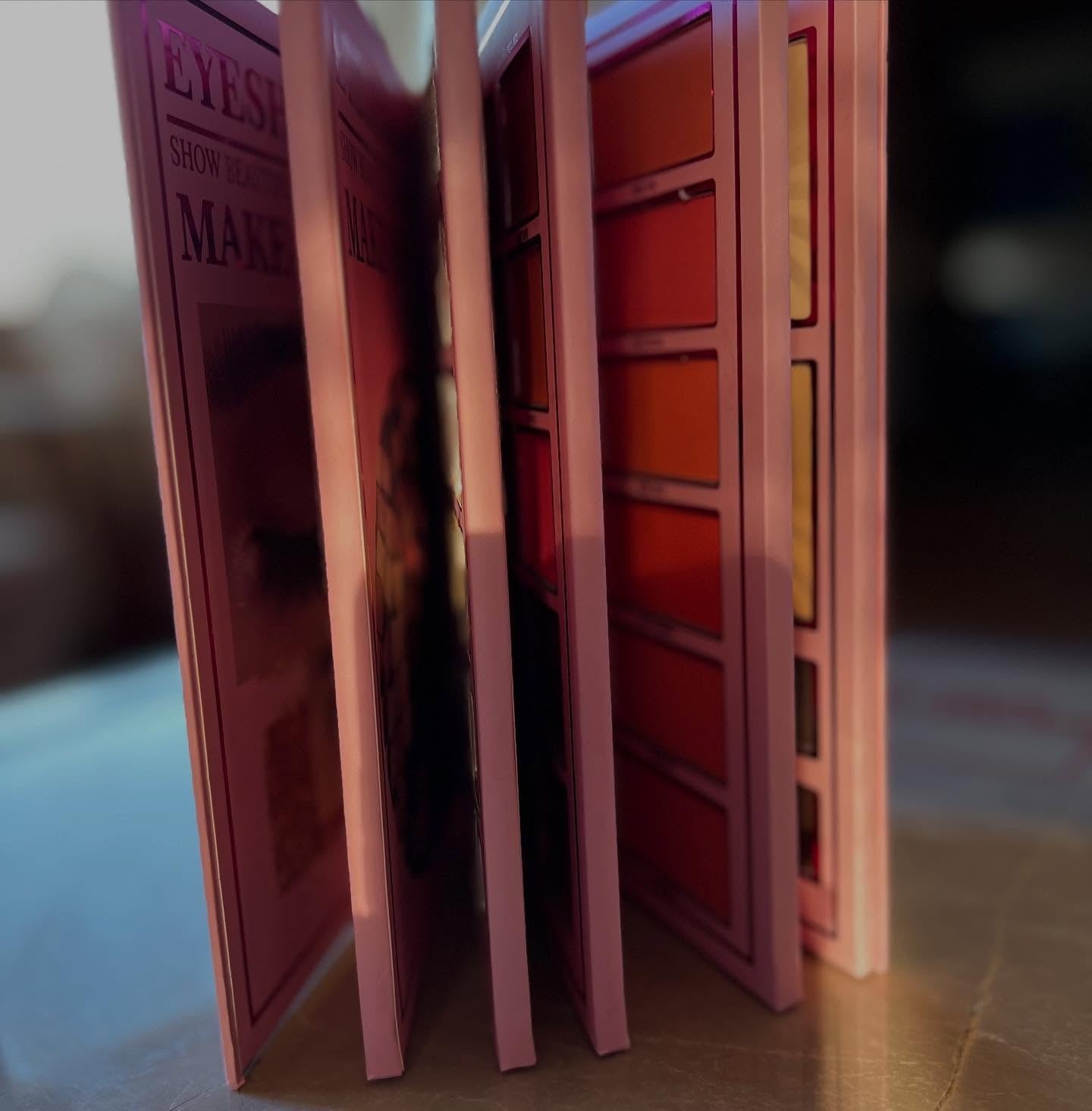 Love Sheglam Makeup Book 5 in 1 Professional Makeup Book Palette – All-in-One Eyeshadow, Eyebrow Powder, Concealer, lipstick , Blusher & Highlighter Kit image 7