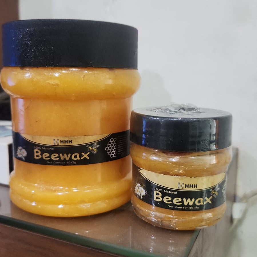 HHH Beewax 500g – Pure, Natural & Multipurpose Beekeeping Wax for DIY, Furniture Shining & Wood Polish image 3
