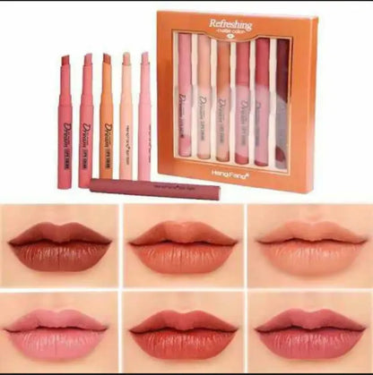 HengFang Matte Lipstick [6 Pcs Set] image 1
