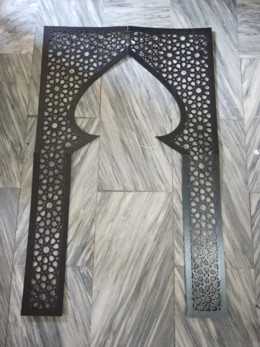 Mehrab for Prayer Room for Home | Double tape is include to Paste on wall | Home Decoration for Prayer room image 0