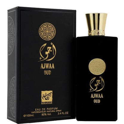 Ajwa Oud Unisex Perfume – Long Lasting Arabic Fragrance Inspired by Ajwa Dates & Pure Oud | Luxurious Sweet Woody Scent for Men & Women -100ml