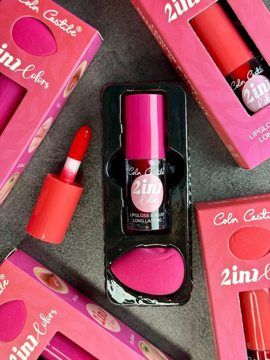 Color Castle 2 in 1 Makeup Deal, Pack Of 2 | Color castle lipsticks Pack image 0