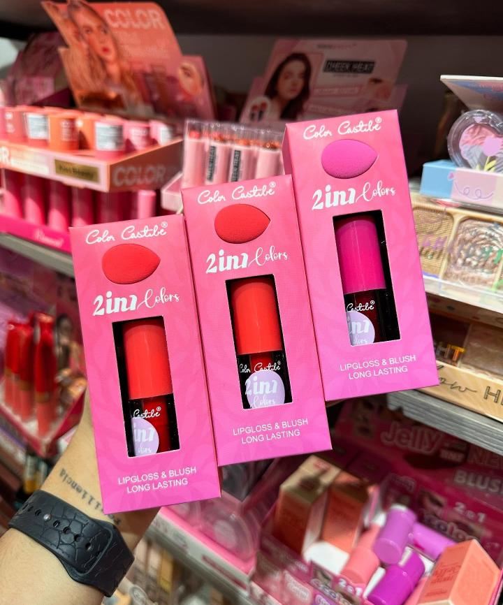 Color Castle 2 in 1 Makeup Deal, Pack Of 2 | Color castle lipsticks Pack image 3