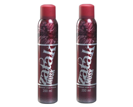 01 Piece - ZATAK MUSK DEODORANT SPRAY 200ML - Zatak Spicy Deodorant Spray Perfume Deodorant Spray - Random Color image 0