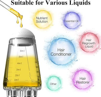 Scalp Root Hair Oil Applicator | Mini Oil Massage Comb image 4