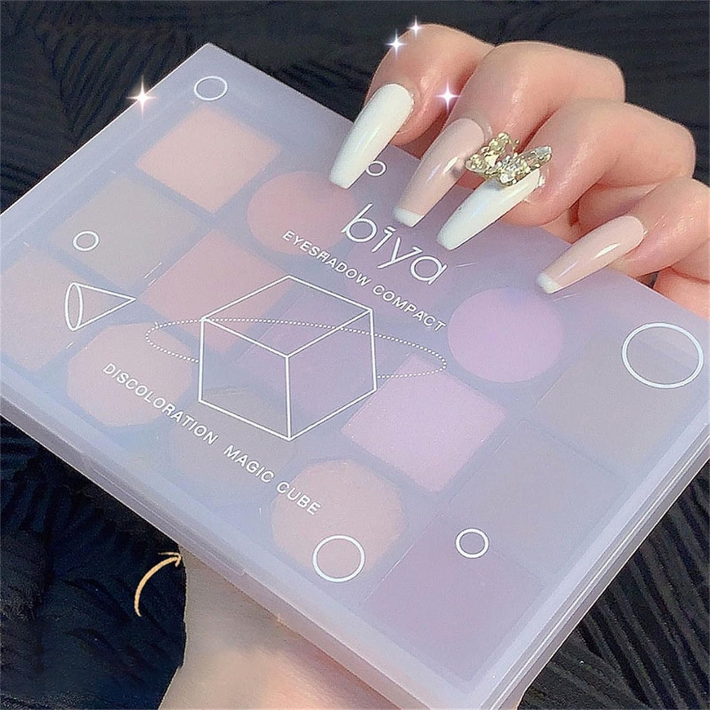 Biya Makeup High Pigmented Eyeshadow Palette Makeup Cosmetics 15 Colors Powder Glitter Eyeshadow Palette image 3