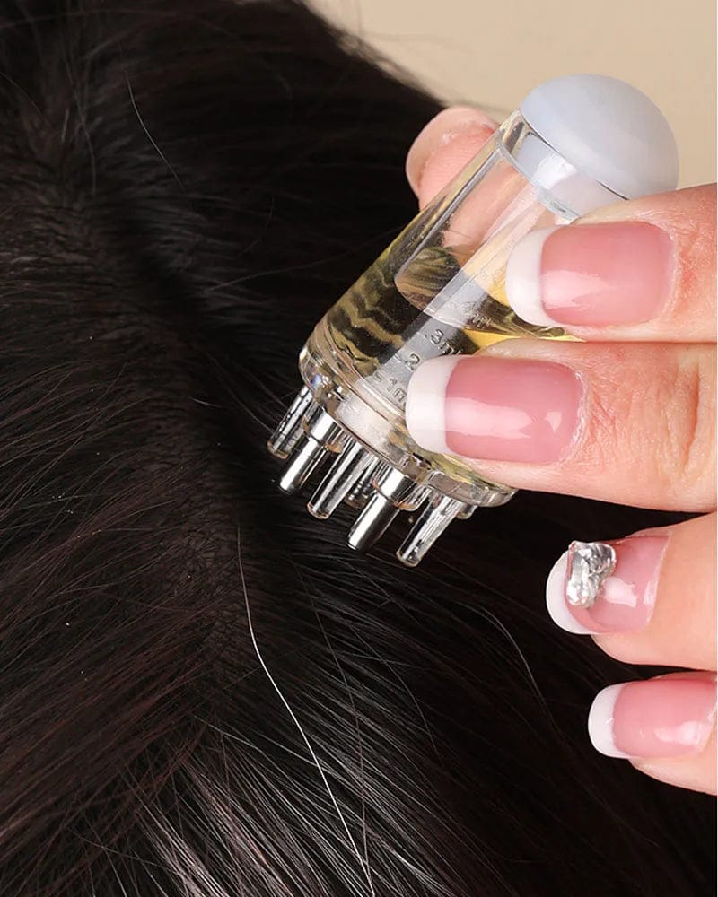 Scalp Root Hair Oil Applicator | Mini Oil Massage Comb image 0