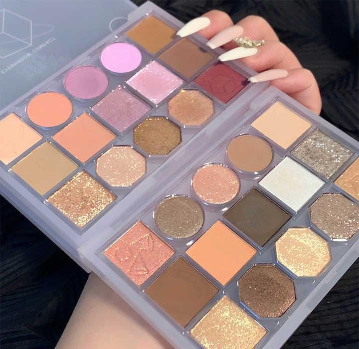 Biya Makeup High Pigmented Eyeshadow Palette Makeup Cosmetics 15 Colors Powder Glitter Eyeshadow Palette image 6