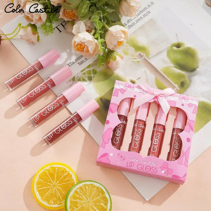 Color Castle [4pcs] Matte Lip Gloss Set | Color castle lipsticks Pack  image 1