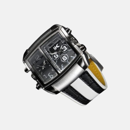 Leather Analog Watch