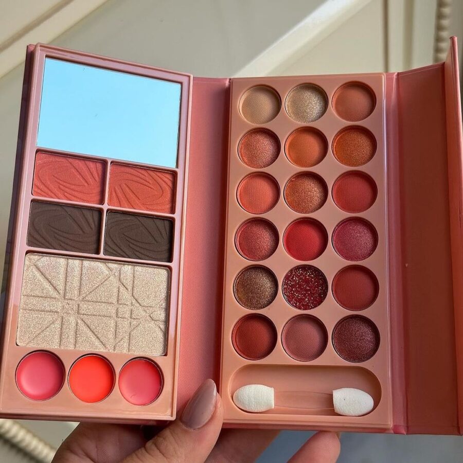 Any Lady Pretty Girl Lovely Eyeshadow Blusher Highlighter Palette - Image 2