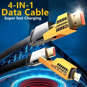 4 in 1 Fast Charging  Data Cable