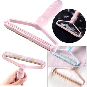 Portable Lint Remover Clothes Fuzz Shaver (Random Color)