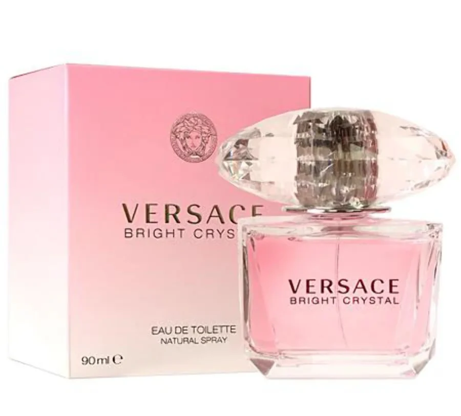 Versace Bright Crystal Eau de Toilette Spray | enthralling and voluptuous fragrance for Women