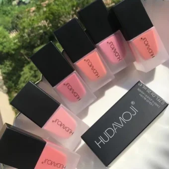 Moji Liquid Blush Natural  Liquid Blush Makeup for Cheeks Matte Finish 20ml (only pink color)
