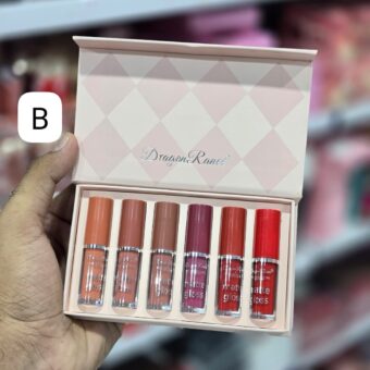 Dragon Ranee Matte Gloss Lipgloss 6Pcs Set
