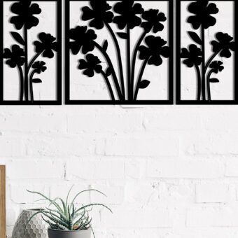 Home Decor Flower Frames Wooden Wall Art