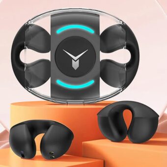 BXE AuraSpin Wireless Earcuff Pro Ear Cuffs: 20-Hour Backup, Type-C Bluetooth with Active ANC(random color)