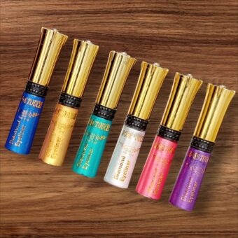 (Pack of 6 ) Rose Touch Glitter  Diamond Eyeliner Waterproof