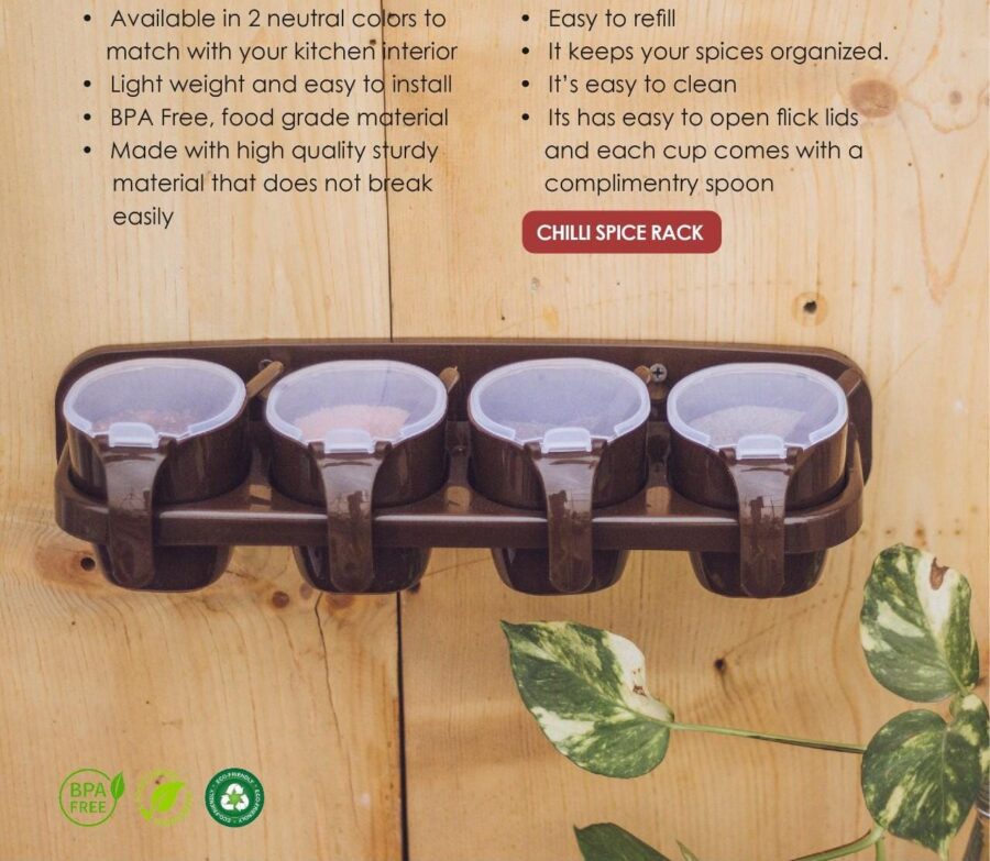 Chilli Spice Rack Box Packing (Mix/Random Color) - Image 5