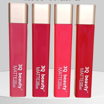 Pack of 4  3Q Beauty MATTE VIVED Lipgloss (Waterproof)