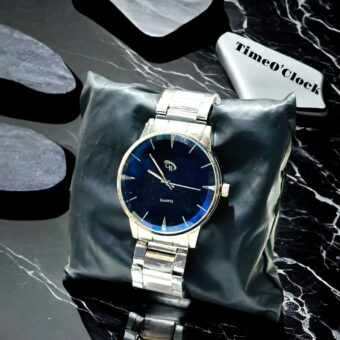 Round Shape Stainless steel Watch ,Silver Watch for men