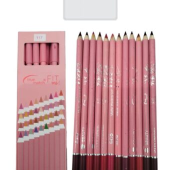 12 PC True Match Me Matte Waterproof Lip Pencil Set |True Match Me Matte Lip Liner Set