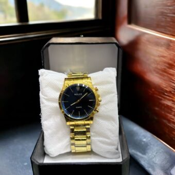 Rolex Quartz Analog Gold Wrist watch for Men(without box)