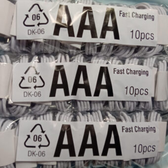 ( Pack of 10 ) micro USB Cable 6 A  Fast Charger - Quick Charging