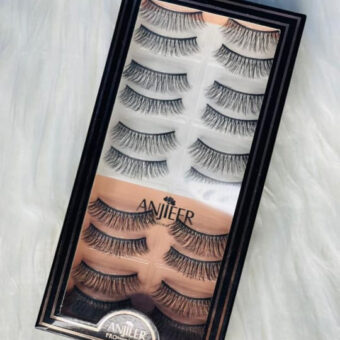 Anjeer Mink Eyelashes 10 Pairs Each Card
