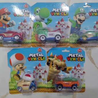 (1 pcs ) METAL VEHICLE Gaming Character Car (random color & car )