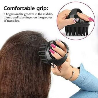 Head Body Scalp Massage 1Pc Handheld Shampoo Massage Brush Bath Shower Hair Cleaning Brush Comb