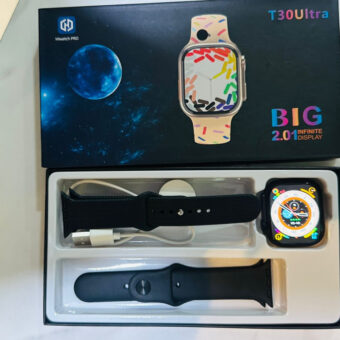 T30 ultra Watch Series 9 Smart Watch (Black)