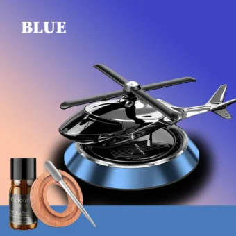 Car Solar Helicopter Fragrance | Air freshener for home Car office  (Random color)