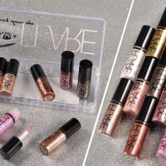 10 Colors Glitter Liquid Eyeliner Shining Eyeliner Set for girls .