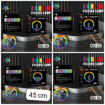 (only ring light) RGB LED Soft Ring Light, RGB Flash Ring Light for Camera Smartphone for Many More