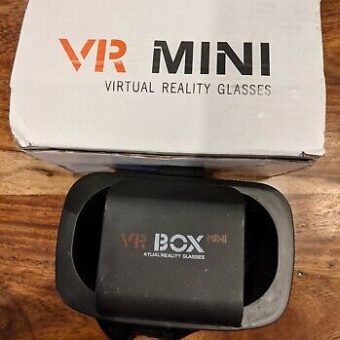 MINI VR BOX 3d Virtual Reality Box Adjustable Head Strap  (RANDOM COLORS)