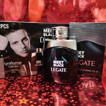 ( 2 Piece ) Meet Black Legate Perfume For Men | Best Men Fragrance | Best Quality Perfume For Men