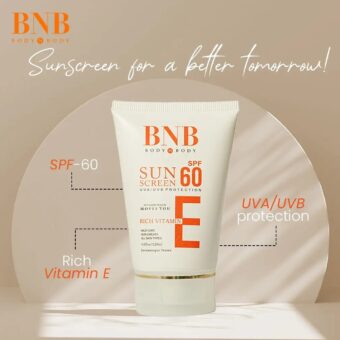 BNB Sun Screen SPF-60 Vitamin E, ( 120 ML )