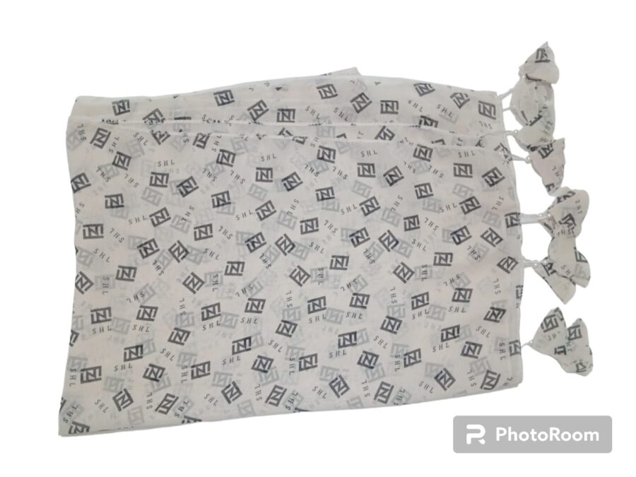 Chiffon Dill Printed Stoller / Scarf (design 1) - Image 2