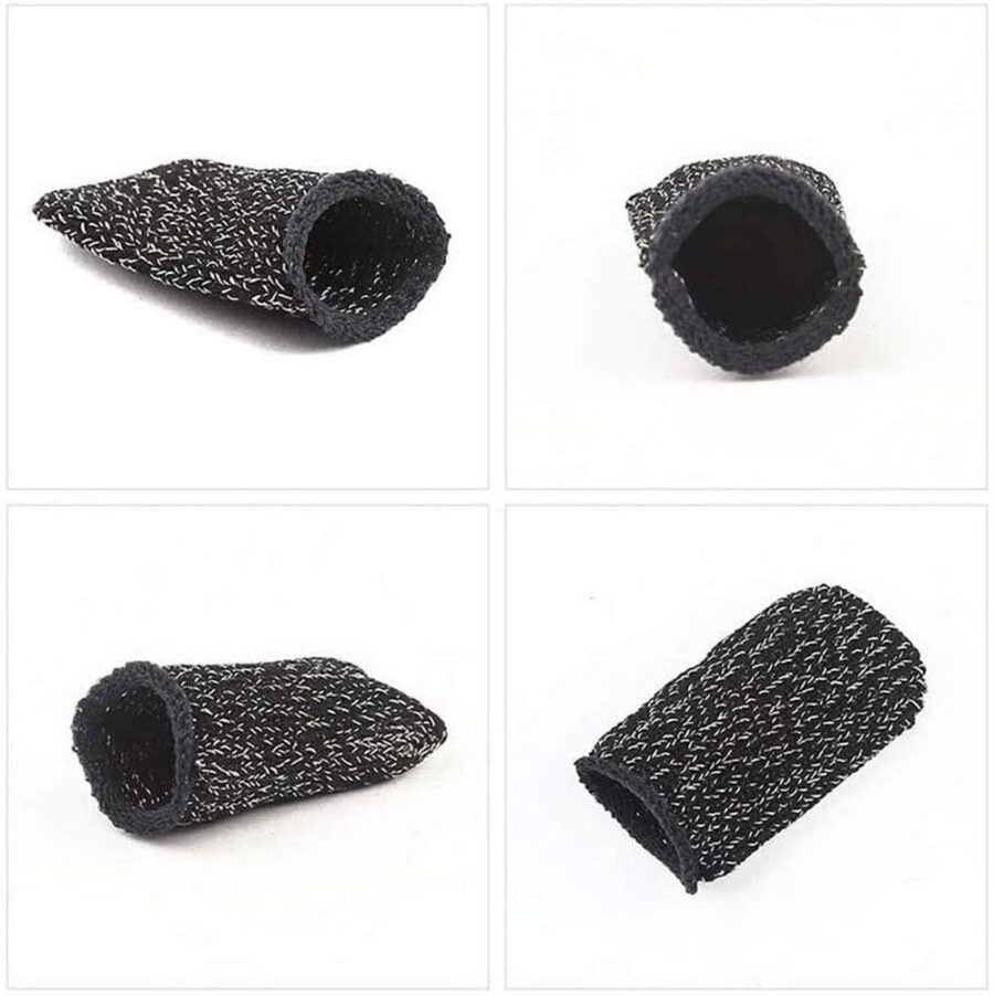 2 Pc Touch Screen Finger Sleeve, Mobile Game Fingering Sleeve, Anti-slip Anti-sweat Ultra-thin Breathable Touch Screen Finger Sleeves for Android Mobile Games - Image 4