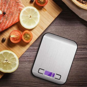 Digital Stainless Steel Kitchen Scale Multifunction Food Scale for Home Kitchen (random color)