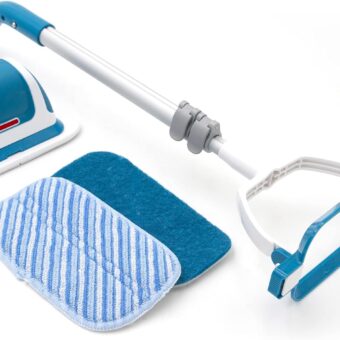 BELLHOWELL Multi Scrubber Mop System as Hand Scrubber & Floor Mop | Effortless Wiping, Scrubbing and Polishing | Multifunctional Mini Cleaning Scrubber | Rechargeable Multifunctional Mini Cleaning Scrubber