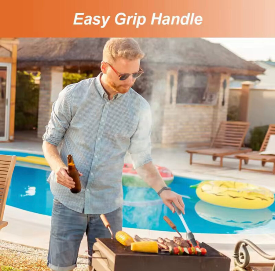 Silicone Grill Seasoning Brush, High Temperature Resistant Silicone Brush, BBQ Grilling Accessories, Baking Brush(random color) - Image 2