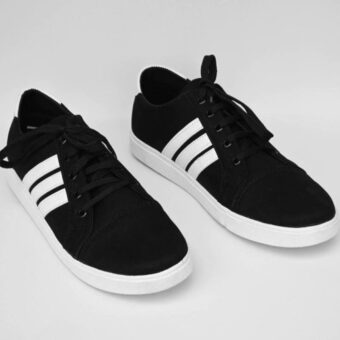(NW000371) Black Camel Sneakers for Men Black Color Shoes for Men (Size 42)