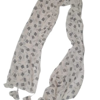 Chiffon Dill Printed Stoller / Scarf (design 1)