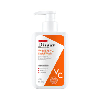 DISAAR Vitamin C & Nicotinamide Nourishing Smooth Skin Reduce Fine Line Body Lotion 200g | Disaar Whitening Facial Wash ( Without Box )