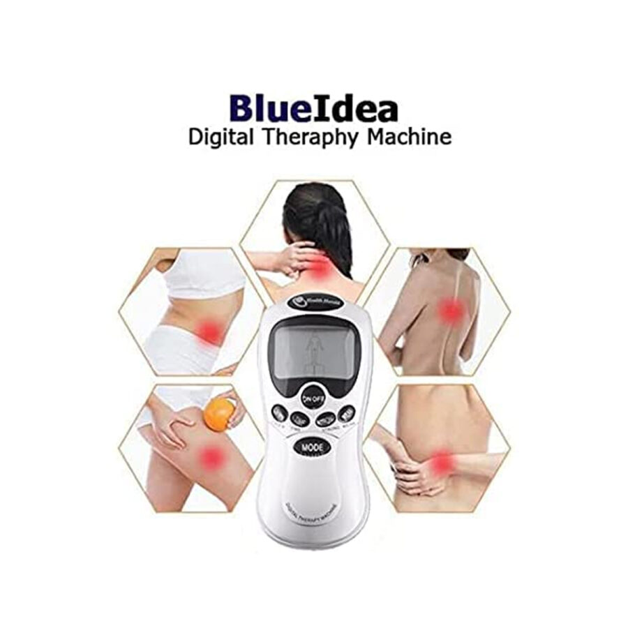 Blueidea Digital Tense Machine Tens Machine Therapy Tense Machine Electrodes Massager - Image 3