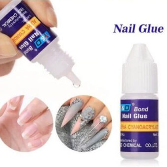 Pack of 5 - Nail Glue For Nail Art And Nail Decoration Artificial Nails Sticking Glue