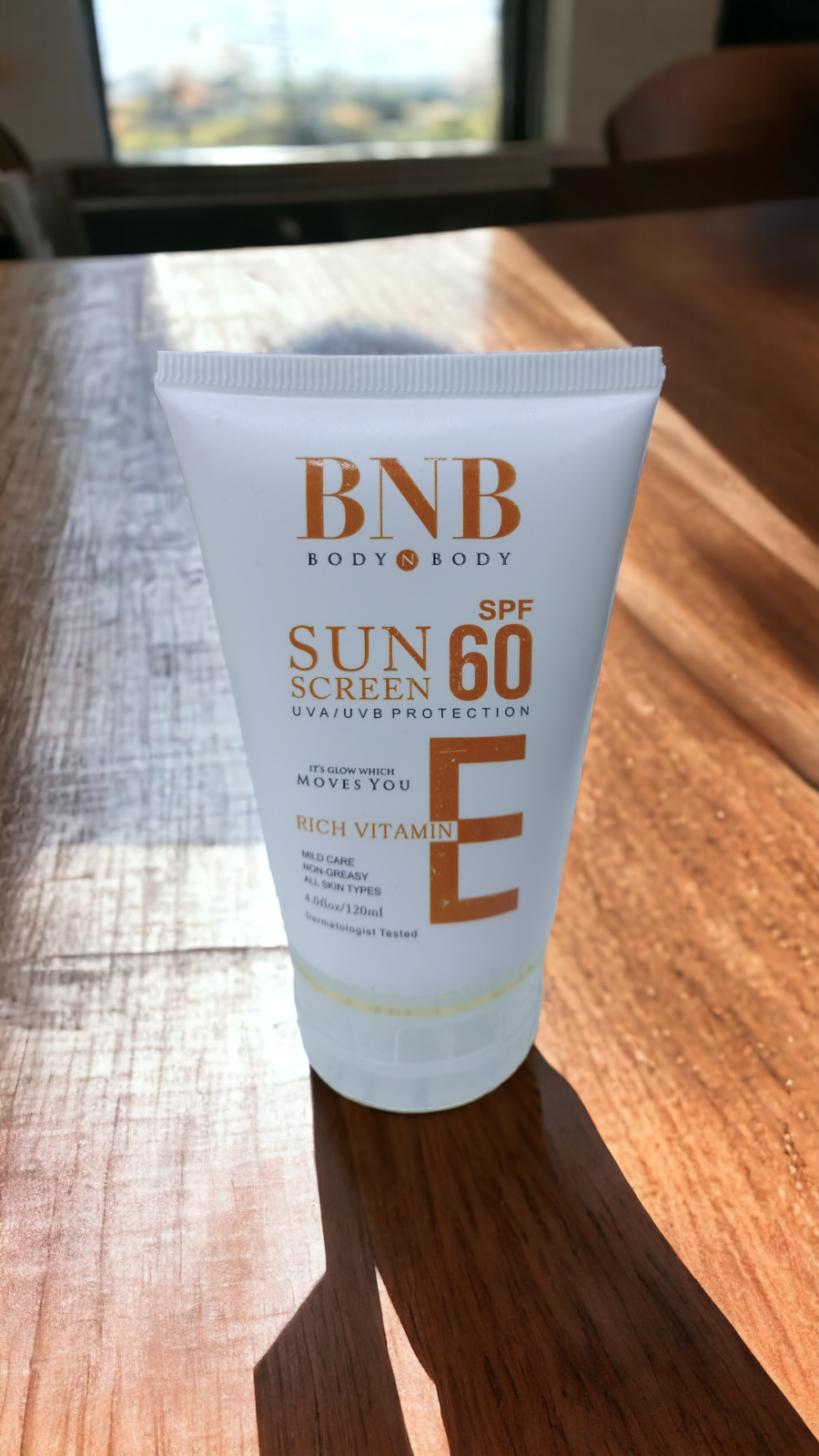 BNB Sun Screen SPF-60 Vitamin E (120ml ) - Image 2